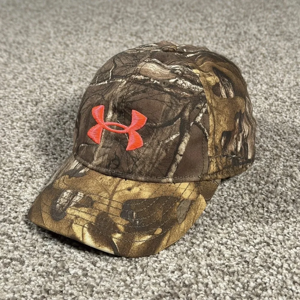Under Armour UA Snapback Hat Women's Snapback Realtree Camo Embroidered Logo